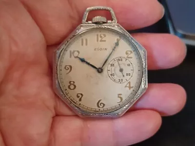 Vintage Pocket Watch ELGIN Natl. Watch CO USA • $76