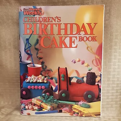 Vintage The Australian Women's Weekly Children's Birthday Cake Decorating Book • $12.99