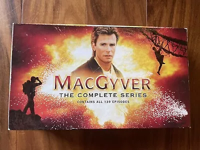 MacGyver: The Complete Series [39 Discs] All 139 Episodes! • $33.11