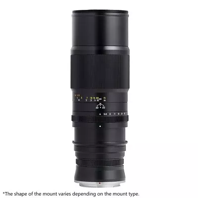 ZhongYi Mitakon APO 200mm F4 MACRO 1x For Fujifilm X Mount Camera • $499