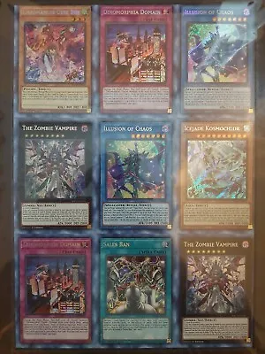 Yu-Gi-Oh! Uncut BACH Sheet (Battle Of Chaos) Secret Rare - Collection Rare Psa • £399.99