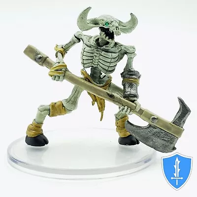 Minotaur Skeleton (axe) - Waterdeep Dungeon Of The Mad Mage #32A D&D Miniature • $12.79