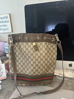 Authentic Vintage Gucci Ophidia Bucket Shoulder Handbag • $425.99