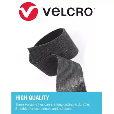 Velcro® Brand ONE-WRAP® Cable Straps 10mm To 25mm Black - Cable Ties • £3.70