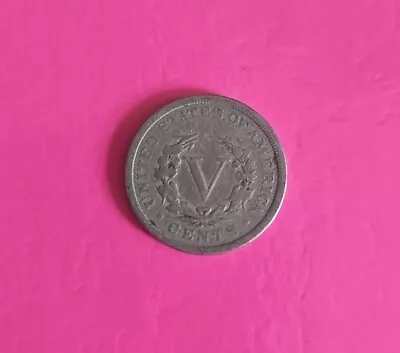 1894 United States Of America V Cents Coin • £2