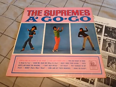 The Supremes - Supremes A Go Go - Original Uk Lp In Laminated Sleeve • $7.45