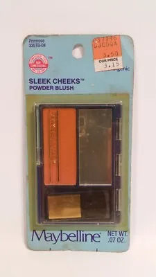 Vintage Maybelline Sleek Cheeks Powder Blush Primrose 335TB-04 Sealed  • $24.99