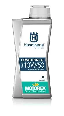 New Husqvarna Motorex Power Synthetic  4T 10W/50 1l - U7020032 • $225.99