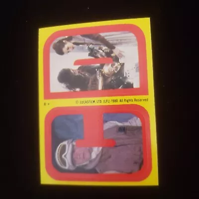 1980 Topps Star Wars Empire Strikes Back Series Sticker 8 • $4