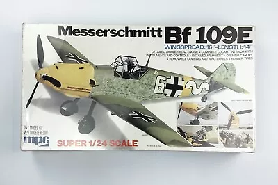 NEW/SEALED! Messerschmitt Bf 109E 1/24 Scale Model 2-3507 Mpc 1977 • $99.99