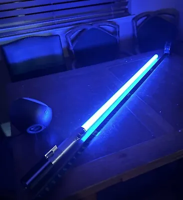 2007 Star Wars Master Replicas Luke Skywalker Rey Force FX Blue LightSaber  • $199.99