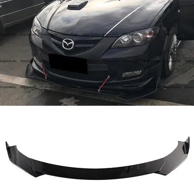 For Mazda MX-5 Miata UNIVERSAL Front Bumper Lip Spoiler Splitter Glossy Black • $47.50