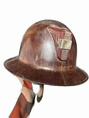 Vintage Coal Miner Helmet MSA Type With No Liner • $25