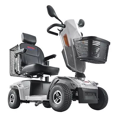 500W Heavy Duty 4 Wheel Mobility Scooters For Seniors$Adult 52AH Metallic Gray • $1799.69