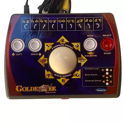 Radica Golden Tee Golf Home Edition TV Plug And Play Video Arcade Game Tested • $24.99