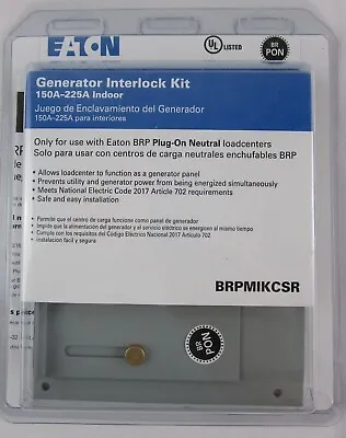 BRPMIKCSR Generator Interlock 200 Amp BR Series Cutler Hammer Plug On Neutral • $129