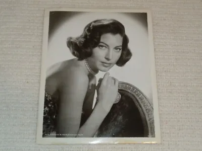 £222.33 • Buy Ava Gardner Rare Vintage Original MGM B&W Classic Hollywood Photo