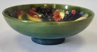 £375 • Buy Moorcroft Grape & Leaf Fruit Bowl! Beautiful Colours! Made In England!