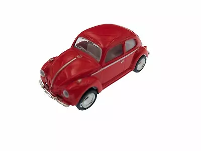 2.5  Kinsmart VW 1967 Volkswagen Beetle Diecast Model Toy Car 1:64 Red • $5.98