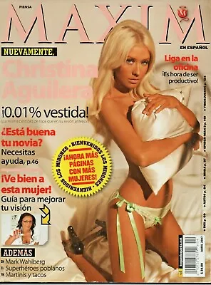 Christina Aguilera - Maxim En Español #61 • $3.50