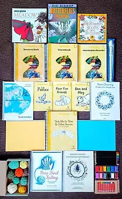 Oak Meadow Grade 2 (Second) Homeschool Curriculum + Waldorf~Steiner Extras Lot • $419