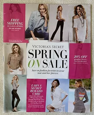 Victoria's Secret 2014 SPRING On Sale Vol.1 Catalog BLANK LABELS Candice 96 Pgs. • $14.99