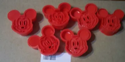 Lot 6 Mickey Cookie Cake Cutters Biscuit Fondant Craft Decorating Mould Kids 2  • $14.99