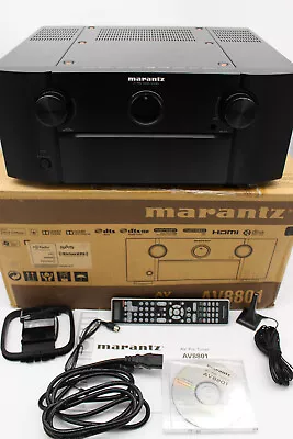 Marantz 11.2 AV Pre-Amp Tuner AV8801 Complete In Box. Perfect Condition • $1200