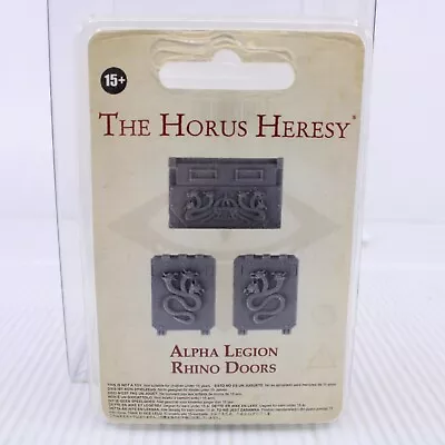 H4 Forge World Horus Heresy 40k 40000 Alpha Legion Rhino Doors • $67.85