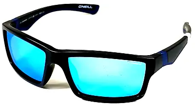 ONEIL ONS-SEARCHER Black Matte/Navy Blue Wrap Polarized Sunglasses 55-16-123 • $48