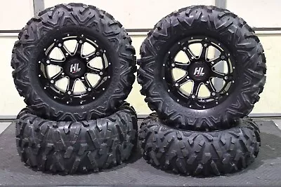 Kawasaki Mule Sx 26  Bighorn Radial Atv Tire & 14  Hl4 Wheel Kit Kaw1ca • $1399.96