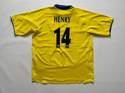 £150 • Buy Arsenal London England 2003/2005 Away Football Shirt Nike #14 Thierry Henry