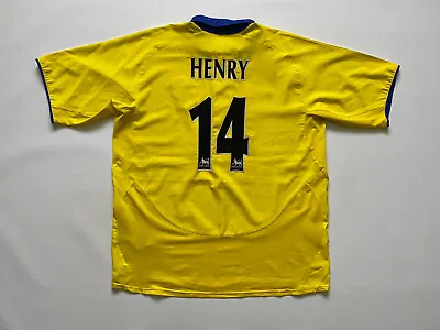 Arsenal London England 2003/2005 Away Football Shirt Nike #14 Thierry Henry • £150