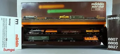 Z Scale Z Gauge Marklin Mini-Club 8139 500 Years Of America Milwaukee Road Set • $299.95