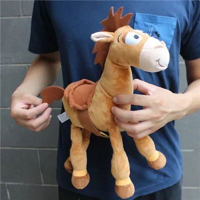 £10.80 • Buy 10'' Cartoon Toy Story Bullseye Plush Toy Stuffed Animal Little Horse Model Doll