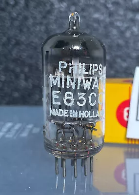 Phillips / Miniwatt ECC83/12AX7 Munich #233 E83cc Tube Vintage Holland • $400