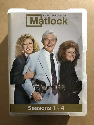 Matlock - Seasons 1 - 4 (Multi-Season Case) Andy Griffith  (24 Disc Set) • $20