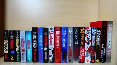 JAMES PATTERSON - LOT OF 19 WOMENS MURDER CLUB BOOKS #1-1822: 1st2nd 3rd 4th • $169.99