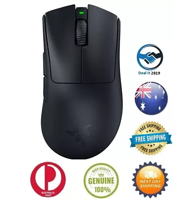 Razer DeathAdder V3 Pro Ultra-lightweight Wireless Ergonomic Esports Mouse • $175