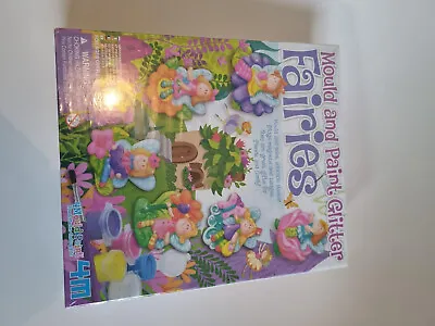 Fairies Mould And Paint Glitter Make Fridge Magnets & Badges New Sealed • £2.70