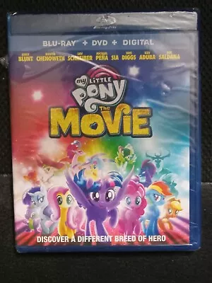 My Little Pony The Movie (Blu-Ray DVD Digital) BRAND NEW SEALED • $9.13