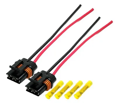 2-PACK Cooling Fan Connector Pigtail Wiring Harness Corvette Camaro LT1 LS1 LS6 • $13.95