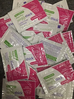 $13 • Buy 50 Simply Thick EasyMix Nectar Instant Food Thickener 6g Mildly Packets 12/21