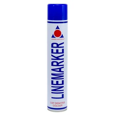 Linemarker Blue Line Marking Spray Paint 3x 750mL Durable Semi-Permanent Aerosol • £20.99