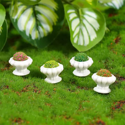 10PC Flower Bed HO/OO Scale Miniatures Lot Gardening Landscape Sand Table Model • $6.49