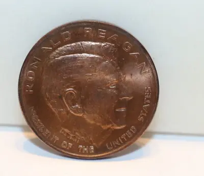 Ronald Reagan U.S. Mint Presidential Bronze Medal 34mm • $0.99