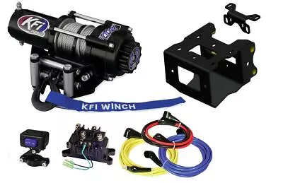 $284.95 • Buy KFI A2500-R2 Winch & Mount Kit For Various 2010-on Polaris Sportsman 400-1000