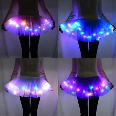 £6.93 • Buy Light Up LED Girls Fairy Tale Dress Fantasy Tutu Girls Gifts UK