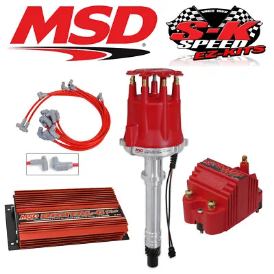 MSD 9500 Ignition Kit - Digital 6 Plus/Distributor/Wires/Coil Small Block Chevy • $1148.80