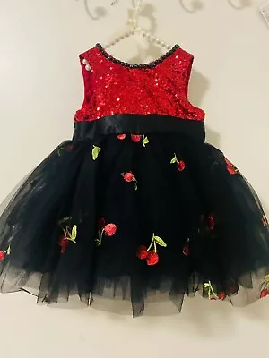 *SALE* Sequined Baby Girl 1st Birthday Outfit Flowergirl Wedding Photoshoot Xmas • $39.99